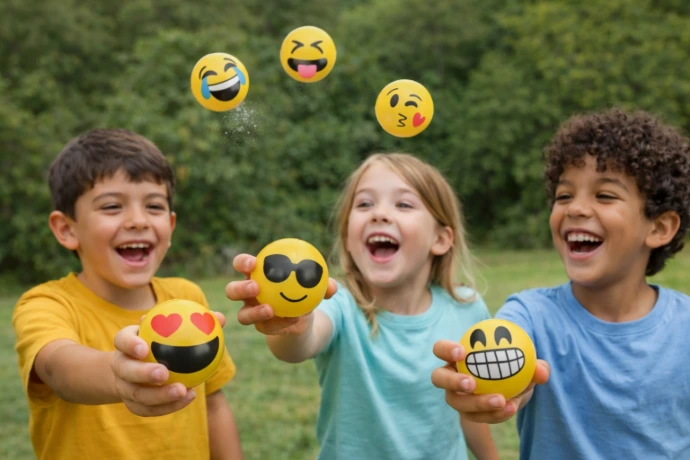 balle smile pour enfant cadeaux