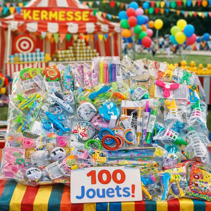 lot kermesse pour pochettes surprises