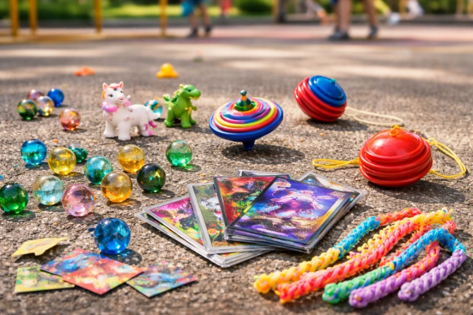 jouet a la mode dans les cours de récré