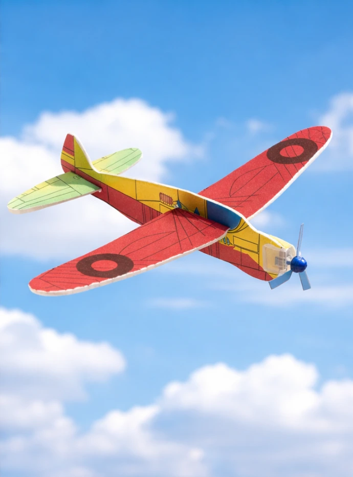 avion planeur styrol, cadeau pour pochette surprise
