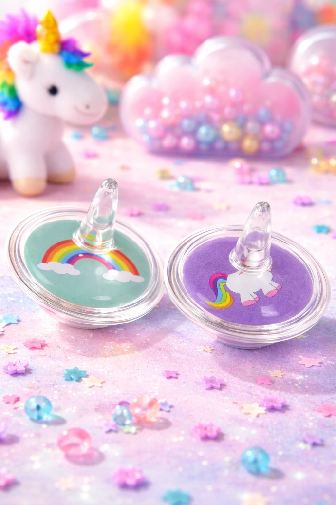 toupies licorne, le petit cadeau magique pour les filles