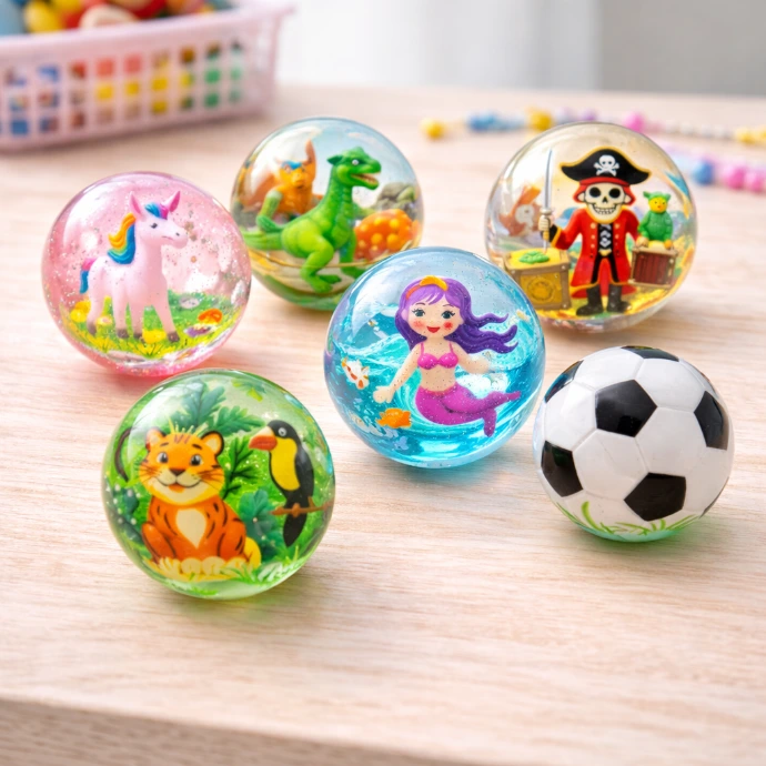 balles rebondissantes pour kermesse ou anniversaire