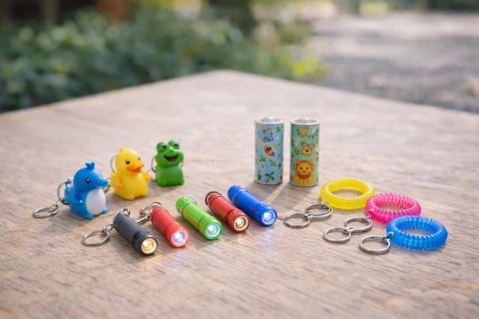 lampe, kaleidoscope, porte-clé