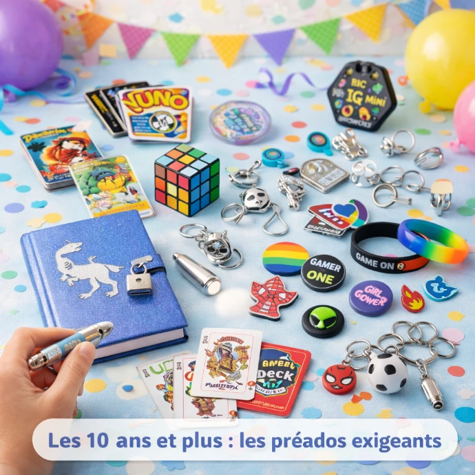 petits cadeaux pour les ados et les enfants de 10 ans et +