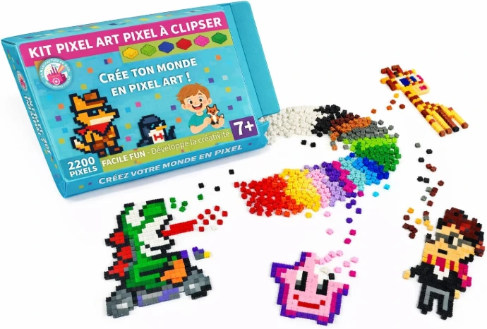kit pixel, cadeau enfant de 6 à 10 ans