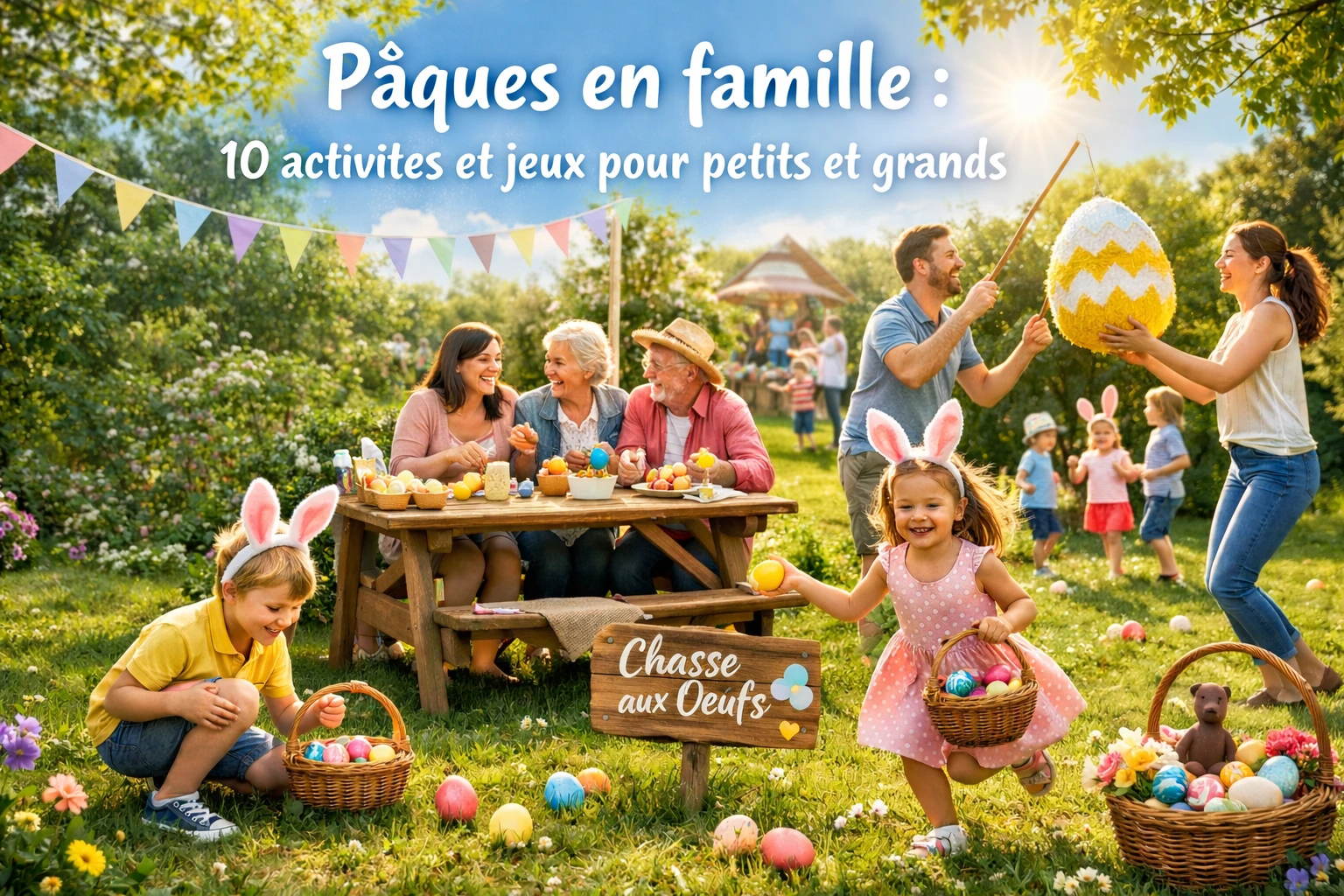 Pâques en famille : 10 activités et jeux pour petits et grands