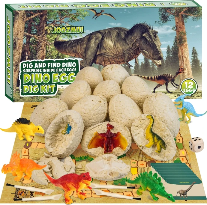 œufs dinosaure à creuser