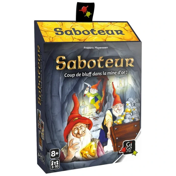 saboteur, jeu de carte stratégie