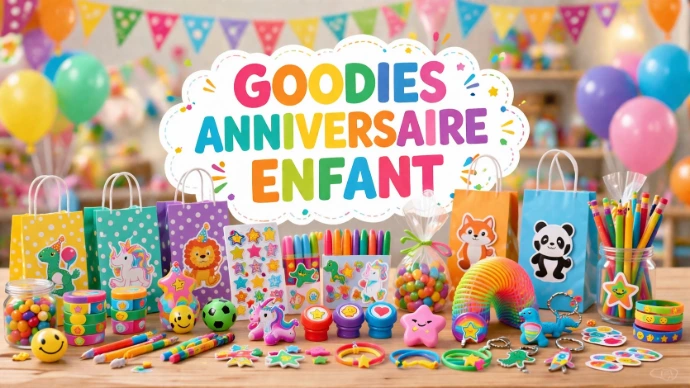 goodies pour anniversaire enfants