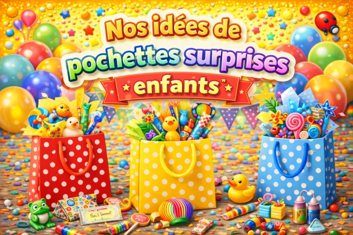 idées pochettes surprises enfants