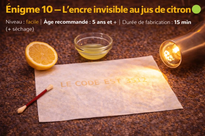 code invisible au citron