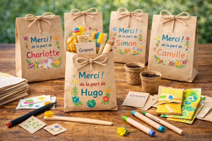 papier kraft pour petit cadeau eco-responsable