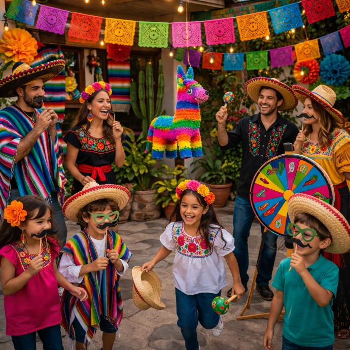 animations, jeux , activités pour fête mexicaine