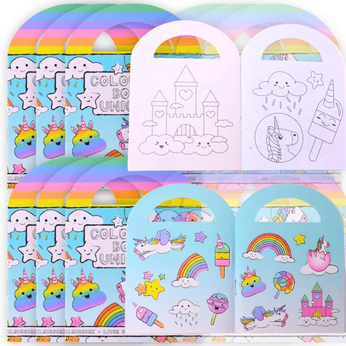 livret de coloriage licorne pour cadeau enfants