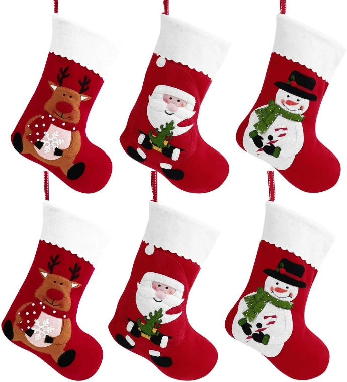 Chaussette de noël, idée cadeau arbre de noël