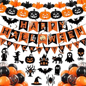 Kit de decoration pour Halloween maion