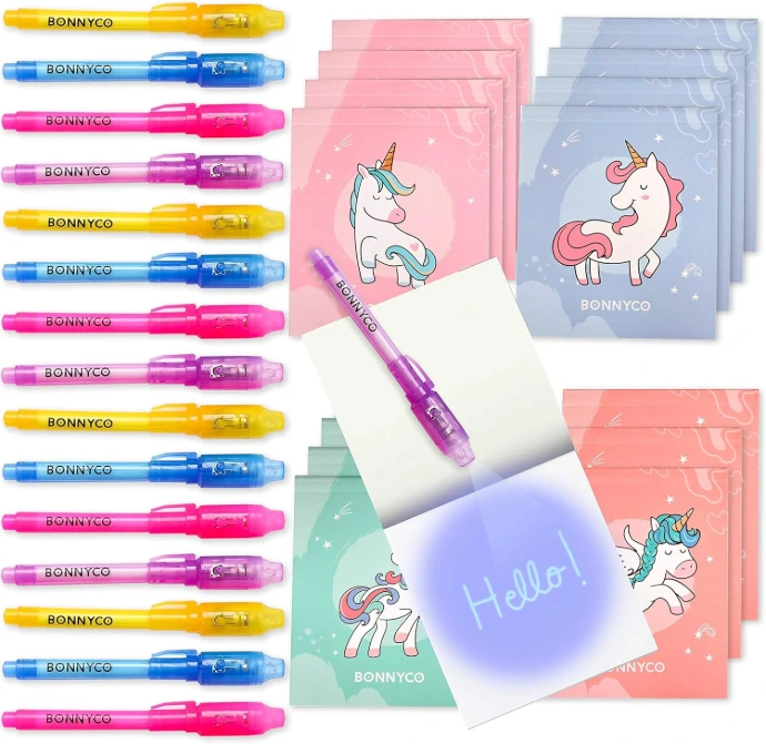 lot cadeau anniversaire licorne pour invité