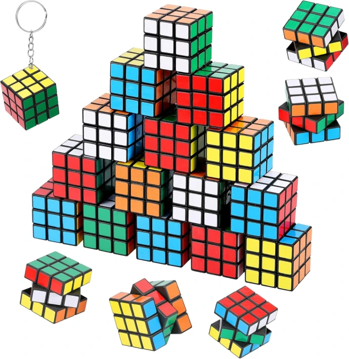 mini cube cadeau invité anniversaire enfant