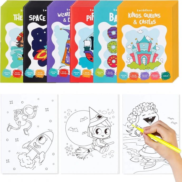 Lot de cahier coloriage enfant