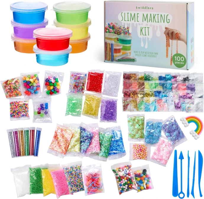 kit slime, animation goûter anniversaire