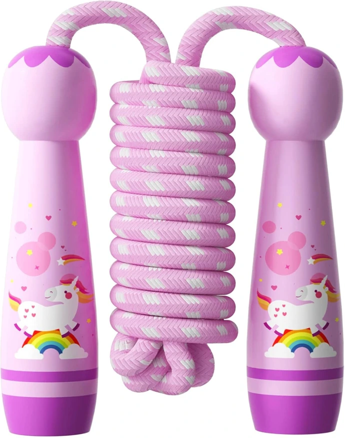 corde à sauter thème de la licorne