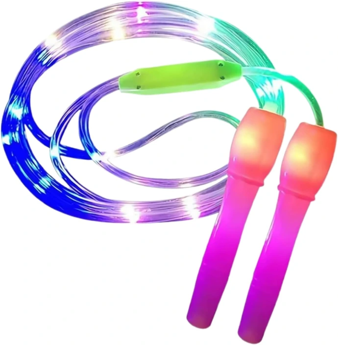 corde a sauter enfant led techno