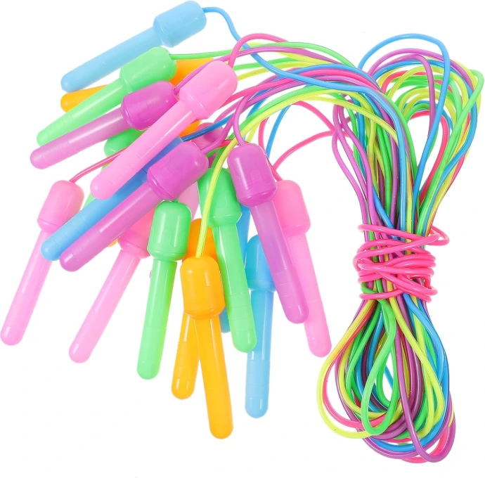corde a sauter enfant plastique multicolore
